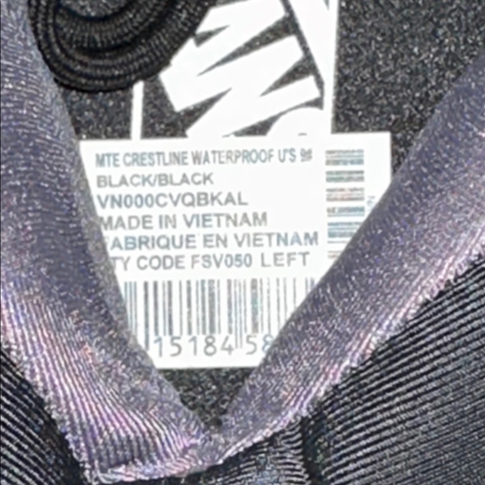 New VANS Sales SAMPLE Crestline WaterProof Shoes / Boots - Picture 9 of 12